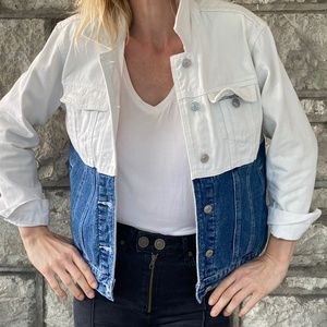 PacSun Two-Tone Trucker Jean Jacket.